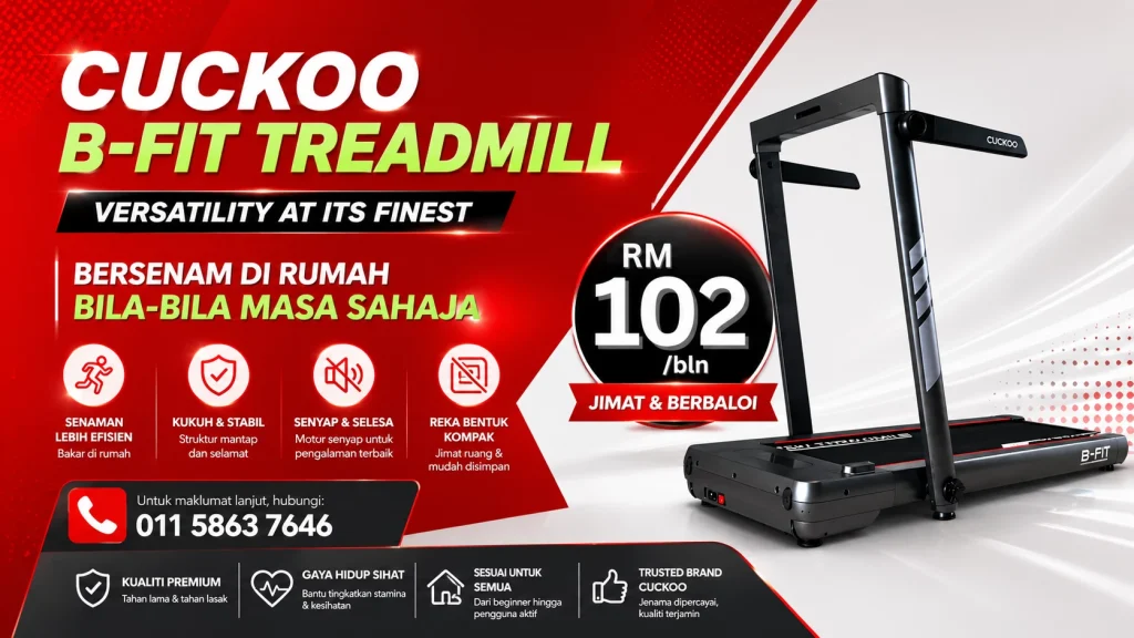Cuckoo B-Fit Treadmill Malaysia